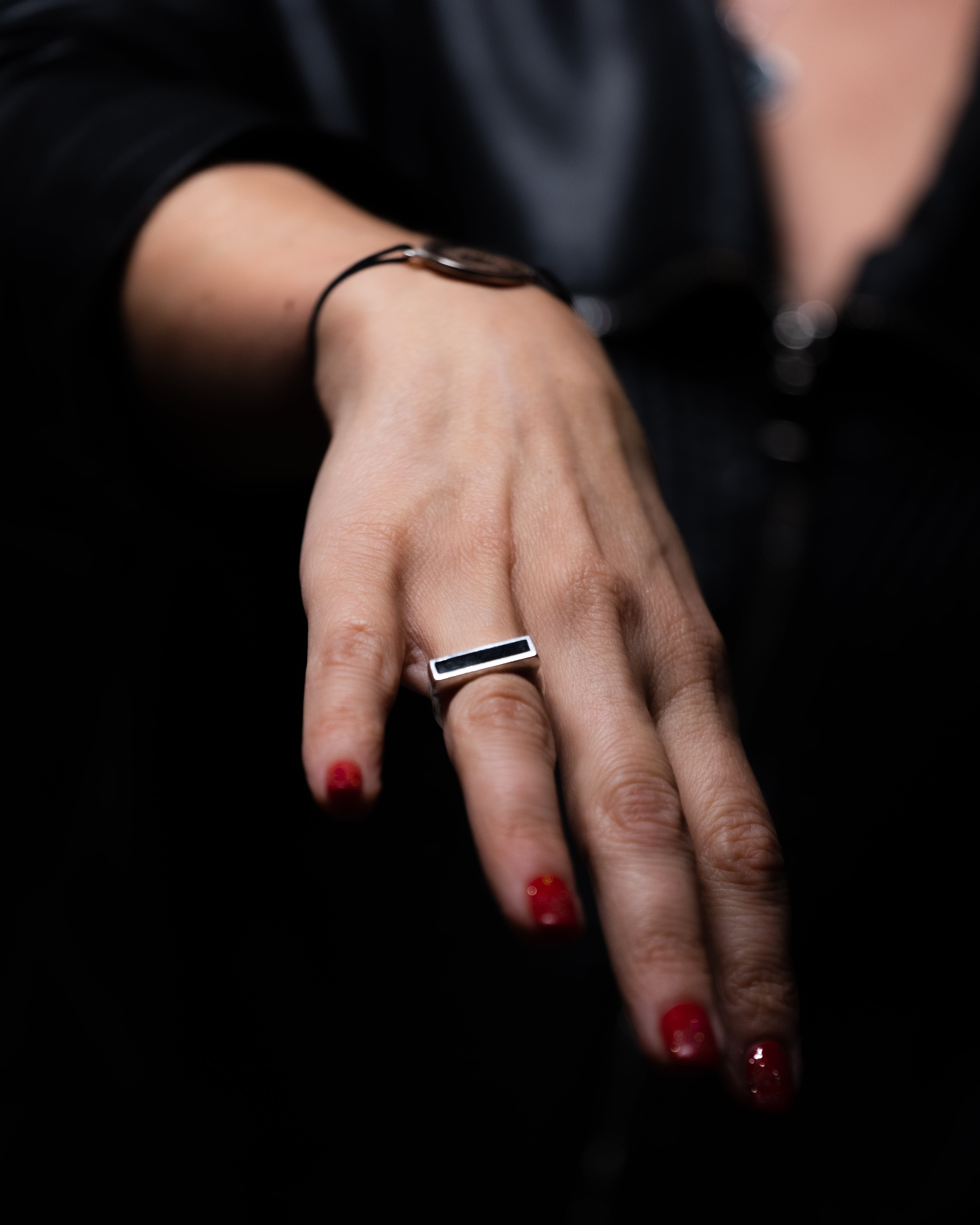 Bague barette