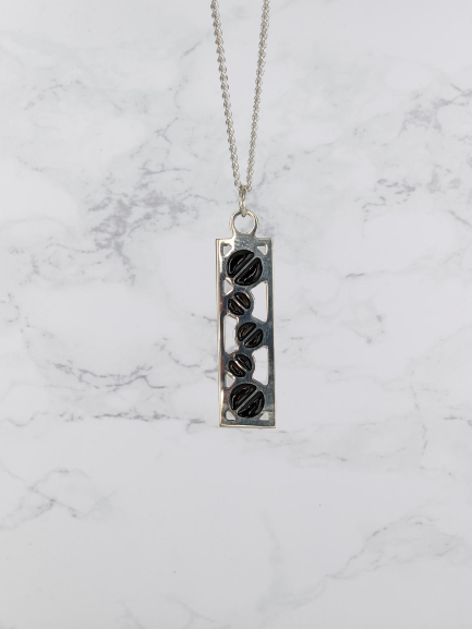 Pendentif VALÉRY Noir