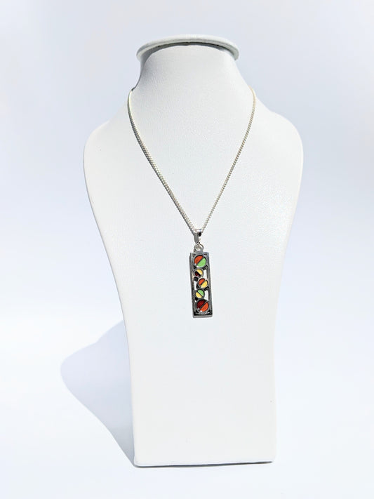 Pendentif VALÉRY multicolore